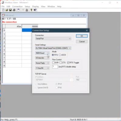 MasterAlign视觉对位应用软件Modbus_RTU通讯设置教程