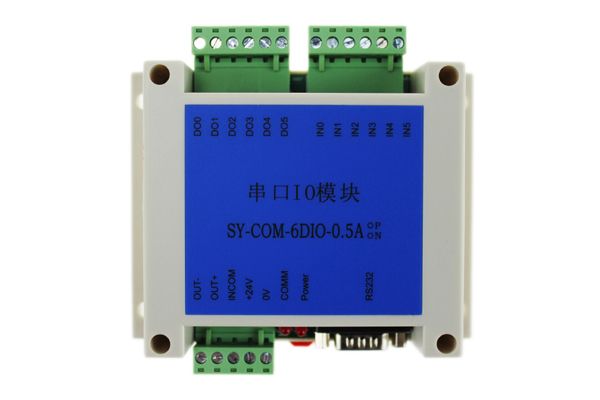 串口IO模块SY-COM-6DIO-0.5A